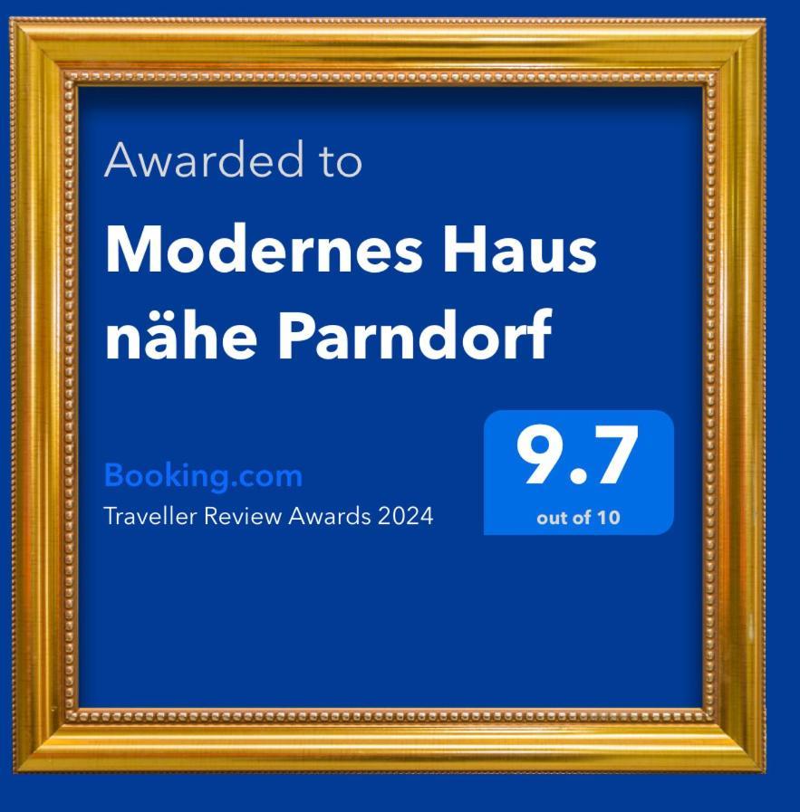 Modernes Haus Naehe Parndorf Bruck an der Leitha Exterior foto